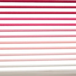 Blush Low Back Bungie Office Chair With White Frame And Base -Home Decor Shop 03008 BLSOMBRE 08 SW