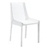Clean White Leatherette Guest Or Conference Chair (Set Of 2)