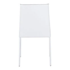 Clean White Leatherette Guest Or Conference Chair (Set Of 2) -Home Decor Shop 100649 4 650x650 1
