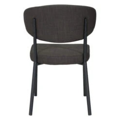 Dramatic Charcoal Gray Guest Or Conference Chair (Set Of 2) -Home Decor Shop 100764 4 650x650 1