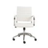White High Back Rolling Office Chair