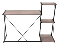 51" Modern Three-Tier Minimal Urban Desk 13 51" Modern Three-Tier Minimal Urban Desk -Home Decor Shop 109282 4