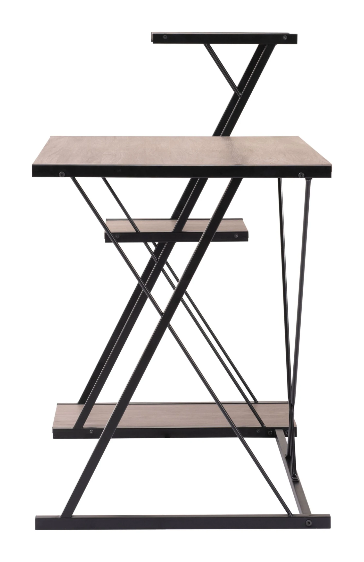 51" Modern Three-Tier Minimal Urban Desk 4 51" Modern Three-Tier Minimal Urban Desk - Image 4