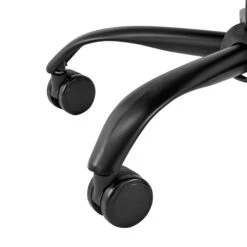 Height Adjustable Rolling Office Chair In Blue Velvet -Home Decor Shop 15131 BLU 07 CL