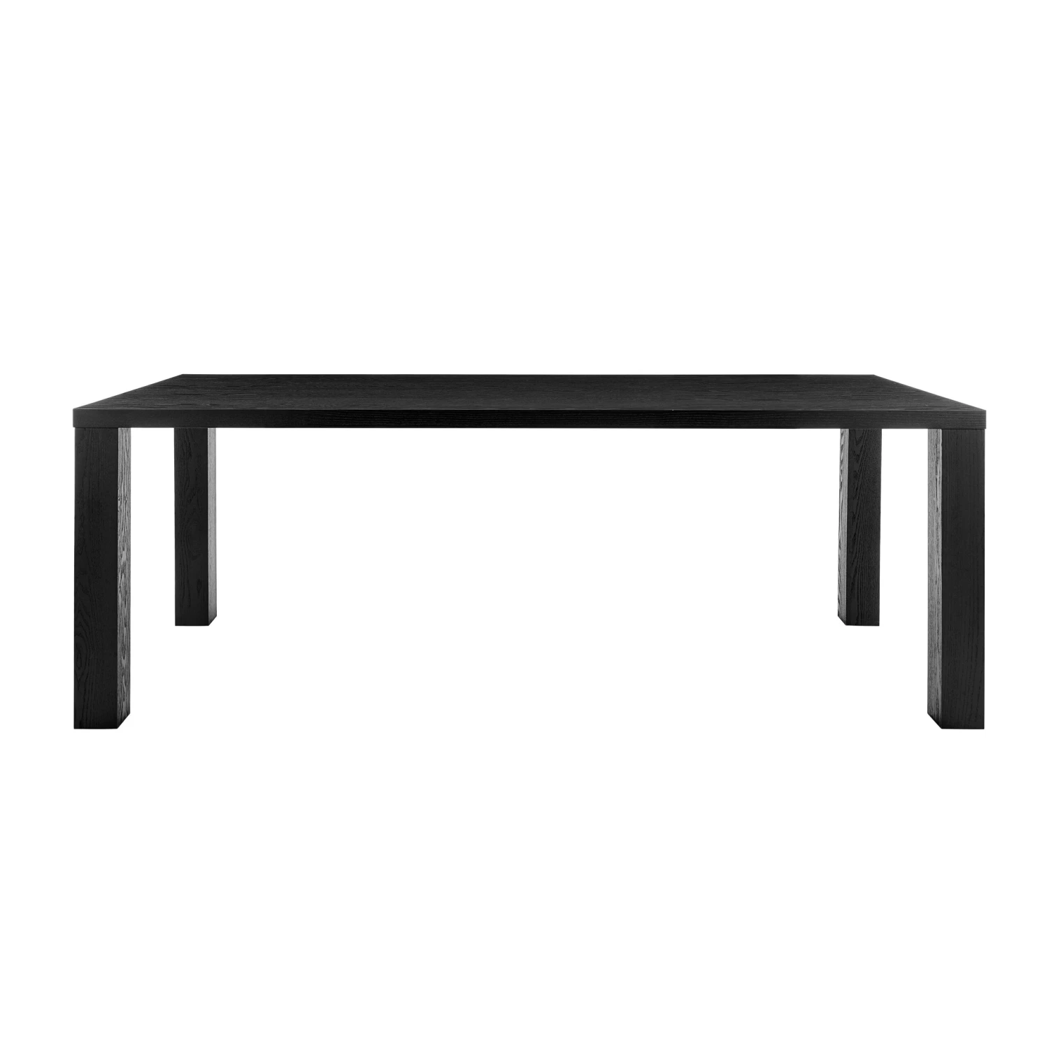 84" Black Lightweight Conference Table 2 84" Black Lightweight Conference Table - Image 2