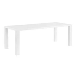 White Rectangle 84.5" Conference Table 6 White Rectangle 84.5" Conference Table -Home Decor Shop 19708 WHT KIT 04
