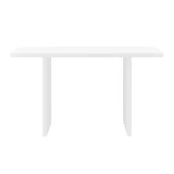 Convertible Matte White Lacquer 55" Executive Desk Or Workstation -Home Decor Shop 19710 WHT 06