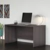 60" Modern Office Desk With Privacy Panel In Storm Gray