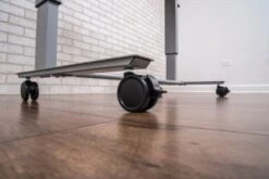 Luxor 48" Gray Standing Office Desk W/ Crank Handle And Built-In Water Bottle Holders -Home Decor Shop 2 student c 9