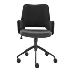 Tilting Office Chair In Black