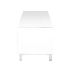 82" Low-Profile White Lacquer Storage Credenza -Home Decor Shop 31015WHT 03