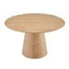54" Round Conference Table Or Desk In Oak