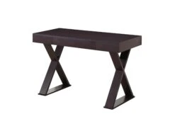47" X-Frame Sturdy Executive Desk In Espresso -Home Decor Shop 3Lzd9YKQ