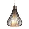 Beautiful Teardrop Wire & Frosted Glass Hanging Light