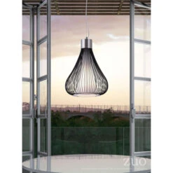Beautiful Teardrop Wire & Frosted Glass Hanging Light -Home Decor Shop 50105 lifestyle 650x650 1