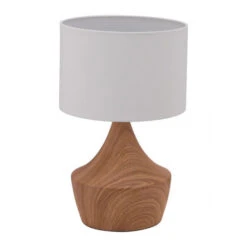 Retro-Style Faux Woodgrain Table Lamp -Home Decor Shop 56073 3 650x650 1