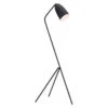 Unique & Sleek Tripod-Style Office Floor Lamp In Black