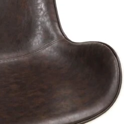 Scoop-Style Distressed Caramel Office Chair -Home Decor Shop 6300001 D2 5 preview