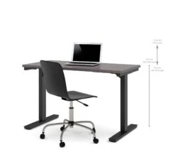 Slate 48" Desk With Electric Height Adjustment From 28" - 45" -Home Decor Shop 65857 59 2