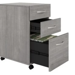 16" Pre-Assembled Mobile 3-Drawer File Cabinet In Platinum Gray -Home Decor Shop 6ba83d0a330116b5b136bbb8ba2cb16b5ca11f3a