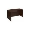 60" Left-Handed Modern Desk In Mocha Cherry