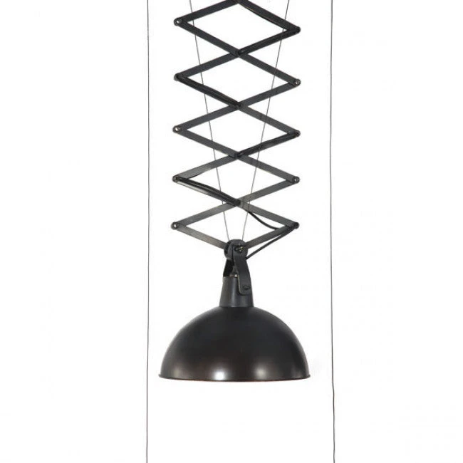 Black Scissor-Style Functional Hanging Office Light 3 Black Scissor-Style Functional Hanging Office Light - Image 3
