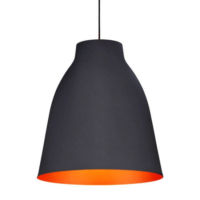 Black & Orange Hanging Ceiling Lamp 1 Black & Orange Hanging Ceiling Lamp