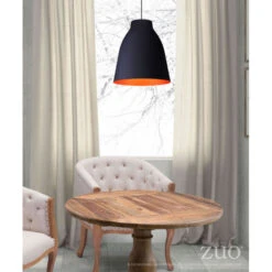 Black & Orange Hanging Ceiling Lamp 5 Black & Orange Hanging Ceiling Lamp -Home Decor Shop 98246 lifestyle 650x650 1