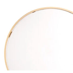 Round Minimalist Mirror With Gold Frame -Home Decor Shop A10759 3 650x650 1