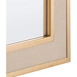 Classic Rectangular Wide Cream & Gold-Framed Mirror -Home Decor Shop A11148 3 650x650 1