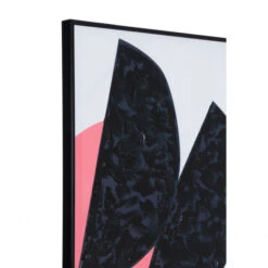 Bold Orange, Pink, & Black Painting On Canvas -Home Decor Shop A11694 3 650x650 1