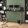 72" Dual Monitor Adjustable Desk In Antigua