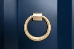 Star 71" Carrera Marble & Navy Storage Credenza With Brushed Gold Accents 7 Star 71" Carrera Marble & Navy Storage Credenza With Brushed Gold Accents -Home Decor Shop AzureCarreraSideboard NavyBlue 2 02