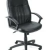 Boss Executive Leather Computer Chair With Built In Lumbar