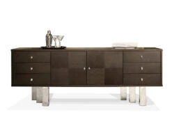 Uber Modern Wenge 79" Credenza