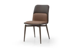 Modern Black And Grey Leatherette Guest/Conference Chairs (Set Of 2)