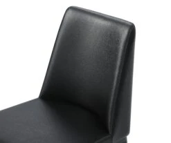 Sleek And Classic Black Leatherette Guest Or Conference Chair -Home Decor Shop DC1478P BLK 5 d1058673 c98d 4e98 948a 16cd775c0366