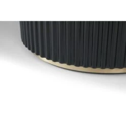 110" Twin Pedestal Base Conference Table In Black Oak Veneer 6 110" Twin Pedestal Base Conference Table In Black Oak Veneer -Home Decor Shop DT1842 BLK 3