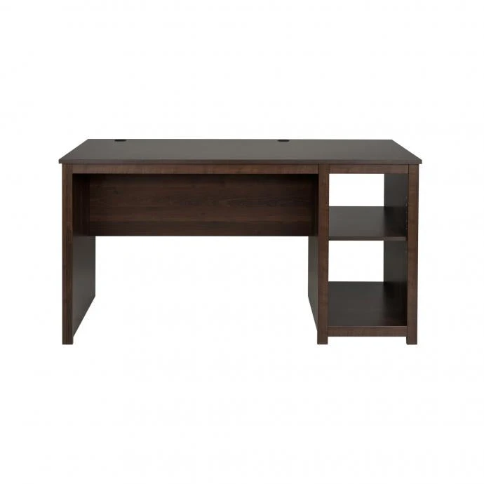 Prepac 56" Espresso Classic Desk With 2 Shelves 2 Prepac 56" Espresso Classic Desk With 2 Shelves - Image 2