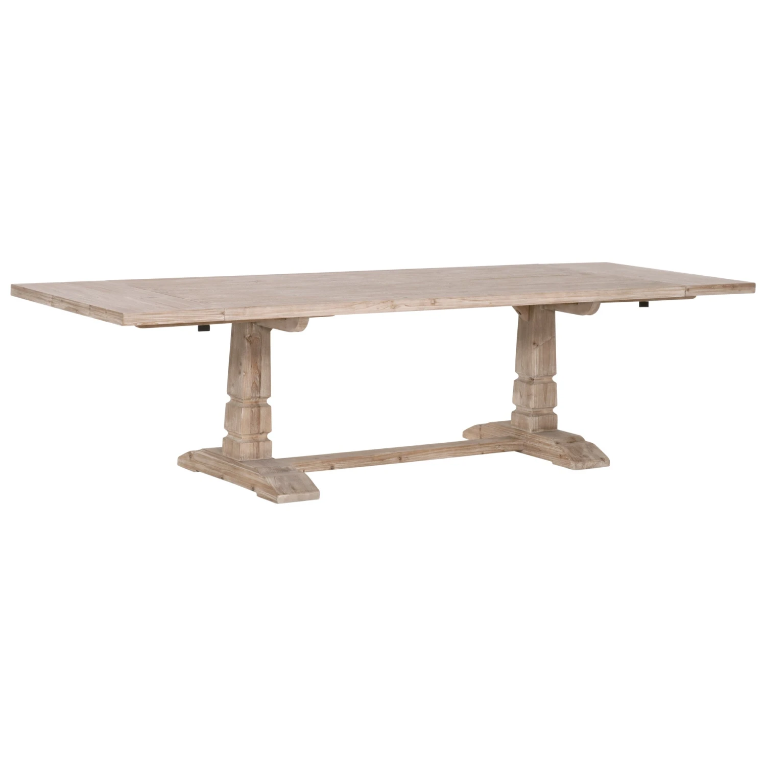 Star Rustic Extendable 86.5" - 118" Pine Meeting Table 3 Star Rustic Extendable 86.5" - 118" Pine Meeting Table - Image 3