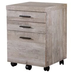 63" Taupe Woodgrain L-Shaped Office Desk & Storage Area In One -Home Decor Shop I 7402 eb253312 1d0a 45d7 ba98 c097a70067dc