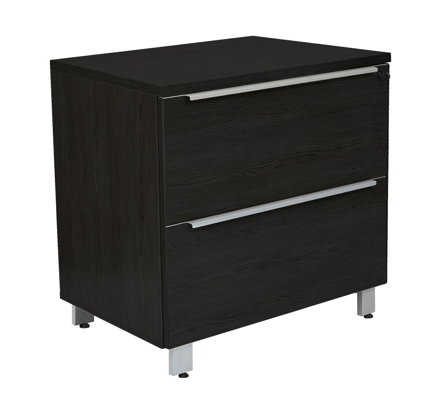 Unique 31.5" X 28.9" Modern Espresso Lateral Filing Cabinet 1 Unique 31.5" X 28.9" Modern Espresso Lateral Filing Cabinet