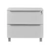 Unique 31.5" X 28.9" Sleek White Lateral Filing Cabinet