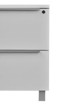 Unique 31.5" X 28.9" Sleek White Lateral Filing Cabinet -Home Decor Shop K120 WH 06