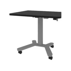 35" Telescoping Desk In Black -Home Decor Shop L6yDxf62C5ZI8eKQ3837D59m774CE4Pt