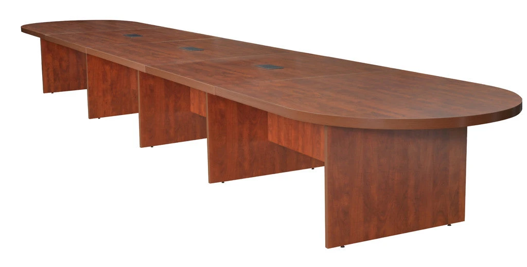 240" (20 Feet) Conference Table With 3 Power Data Grommets In Cherry 1 240" (20 Feet) Conference Table With 3 Power Data Grommets In Cherry