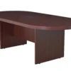 Mahogany 95" Conference Table With Power Data Port