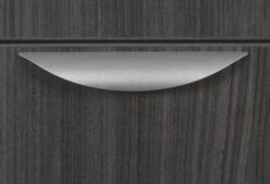 Premium Ash Gray U-shaped Desk With Locking Pedestal & Wire Management -Home Decor Shop LPLF HANDLE AG