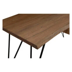 64" Modern Desk With Solid Acacia Top & Iron Legs -Home Decor Shop LX 1044 03 02 940x940 1