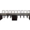 Modern Wenge Conference Table With Extensions To 167" W